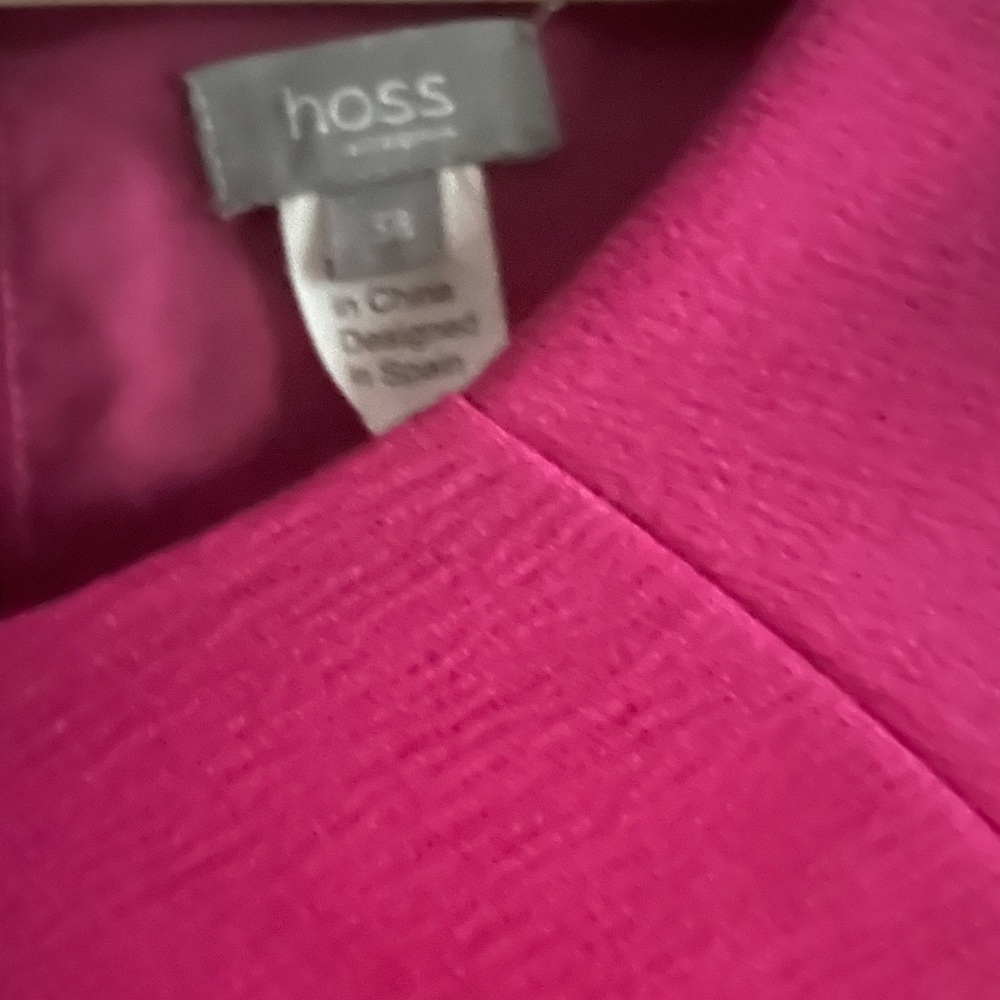 Hoss Intropia magenta dress New without tags